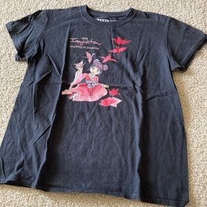 Origami girl tee